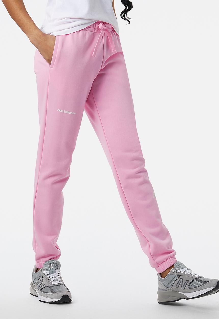 New Balance  - Nb essentials magnify fleece jogger - orbit pink