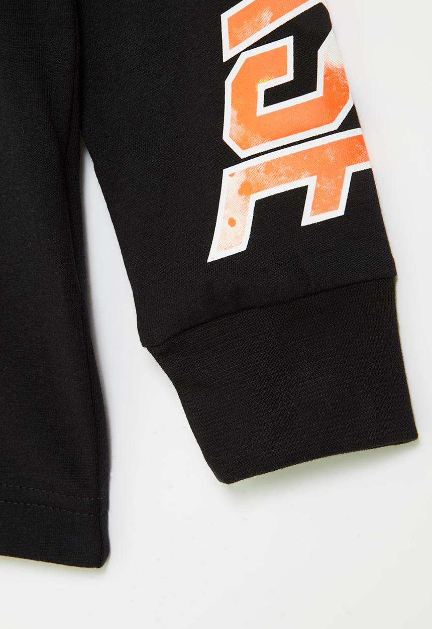 Converse - Cnvb sneaker box fill long sleeve - black
