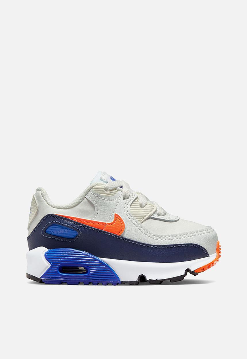 Nike - Nike air max 90 - summit white/safety orange-midnight navy