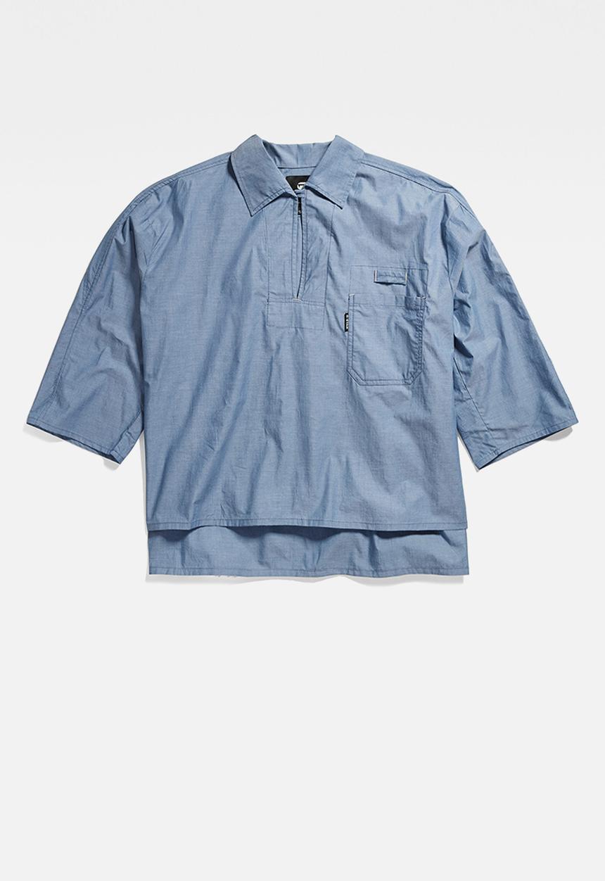 G-STAR - Bowling short sleeve polo - lt cloud