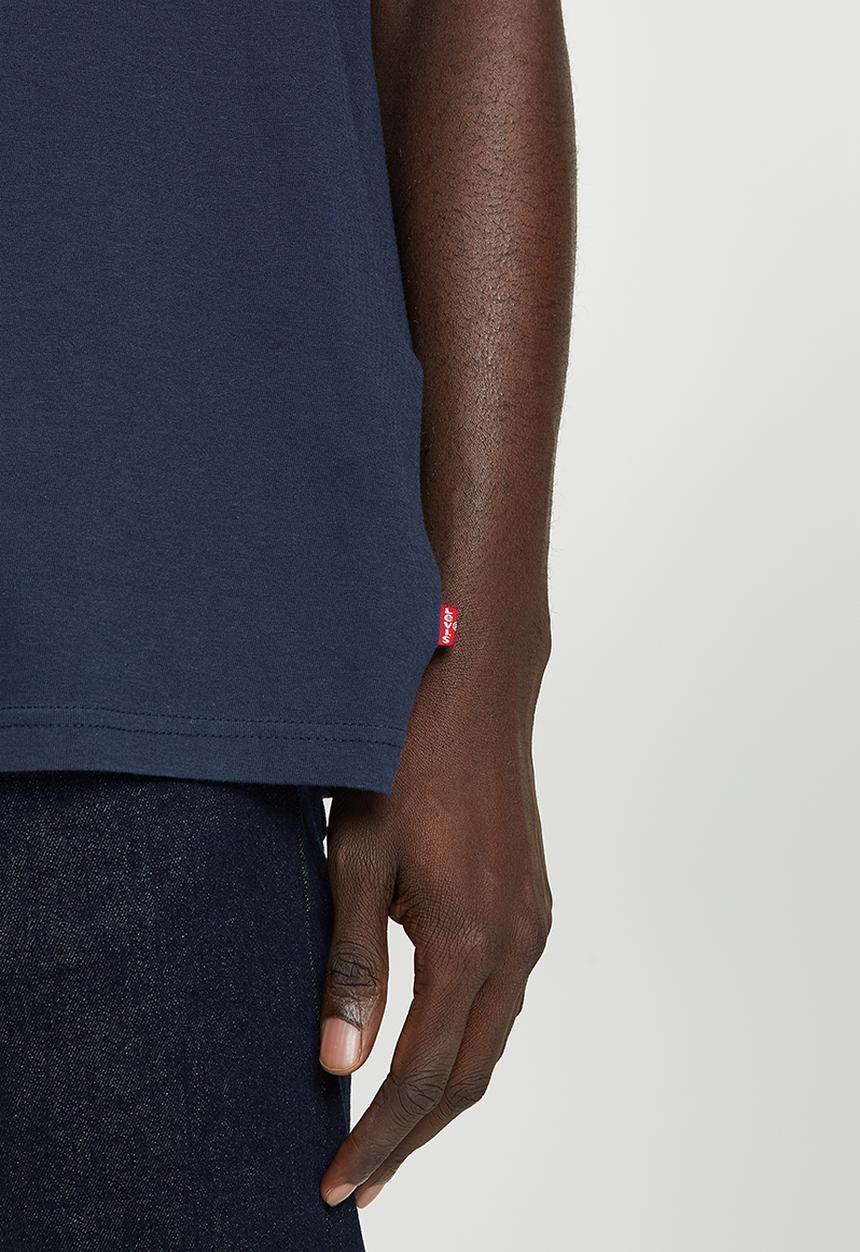 Levi’s® - Short sleeve relaxed fit tee core poster dress - navy