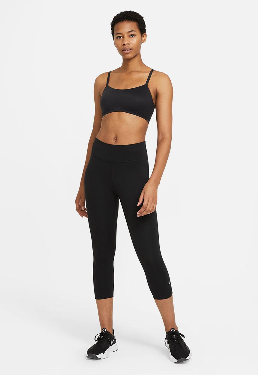 Nike - W Nike one df mr cpri tight - black