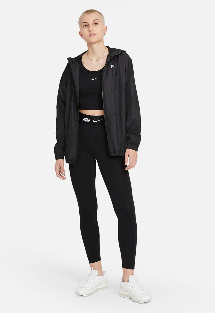 Nike - W nsw club hw legging - black & dk smoke grey