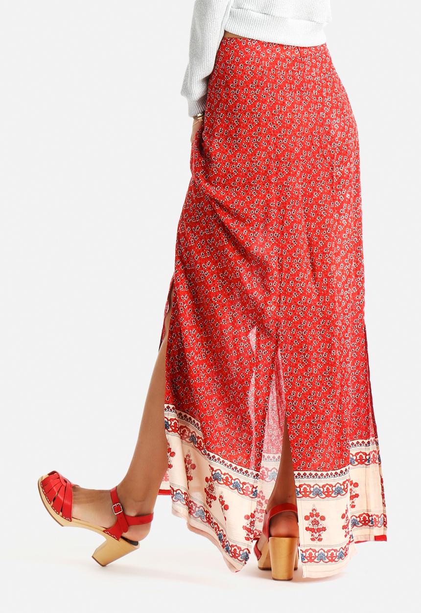 Glamorous - Border Print Skirt