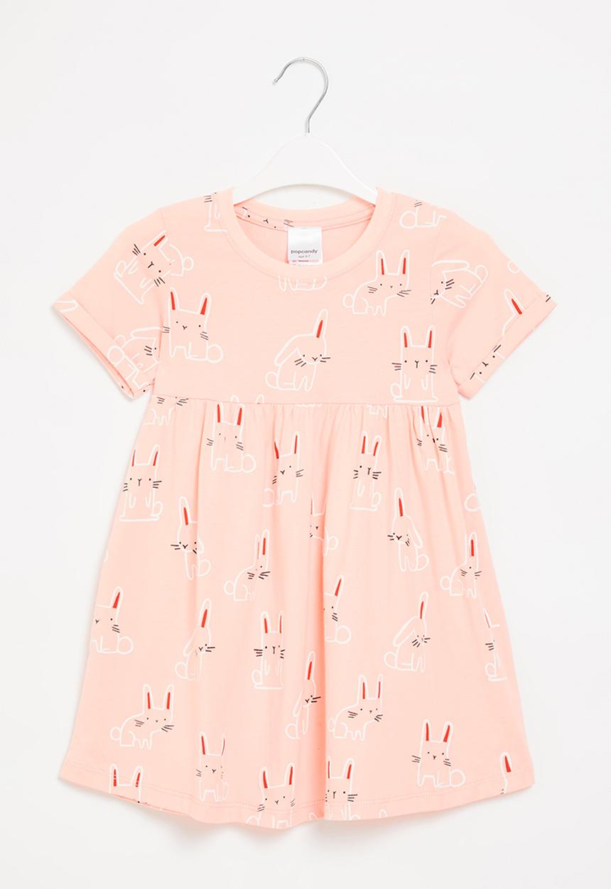 Pop Candy - Bunny  dress - dusty pink