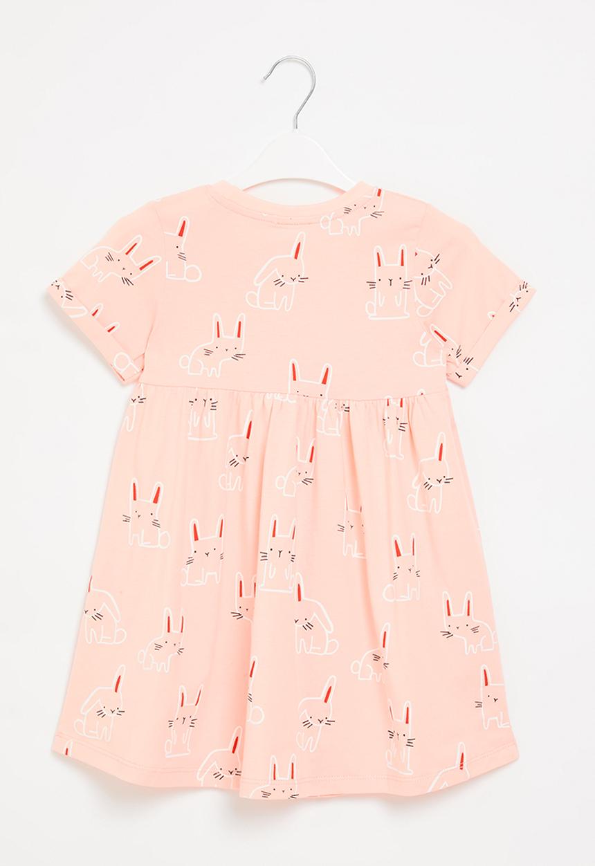Pop Candy - Bunny  dress - dusty pink