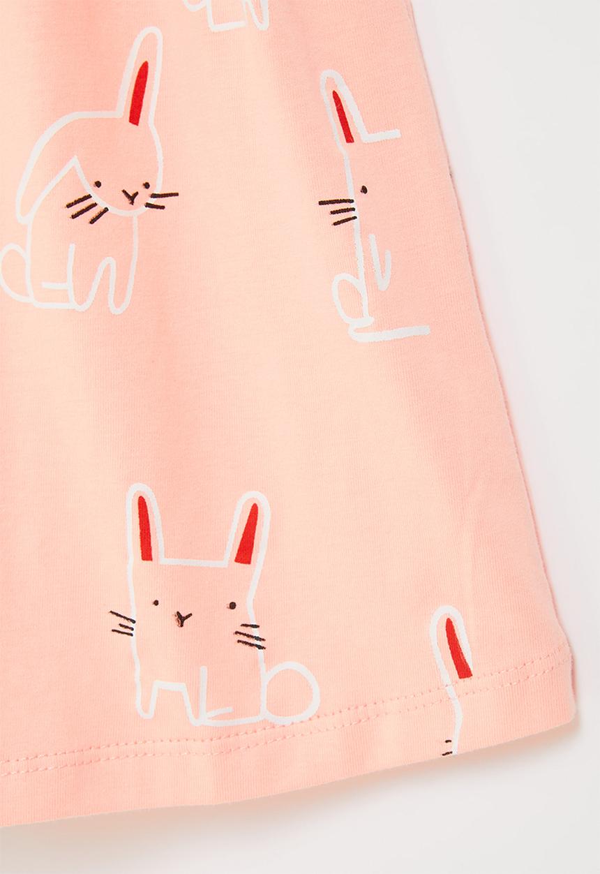 Pop Candy - Bunny  dress - dusty pink