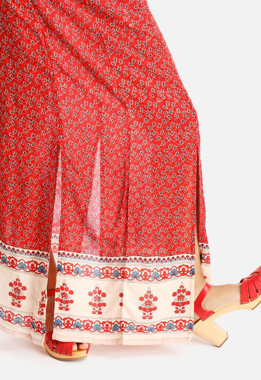 Glamorous - Border Print Skirt