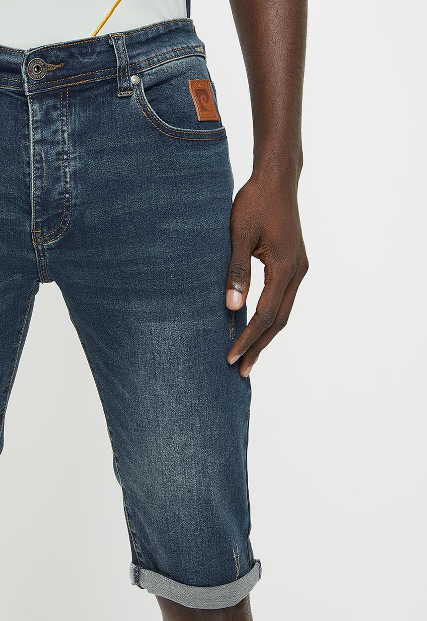 Pierre Cardin - PC eagle short slim fit  - double blue