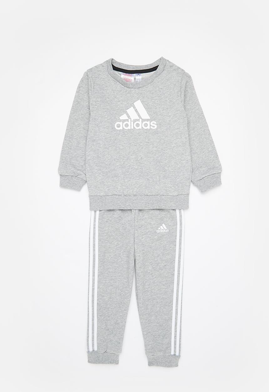 adidas Originals - I bos jog ft - medium grey heather & white