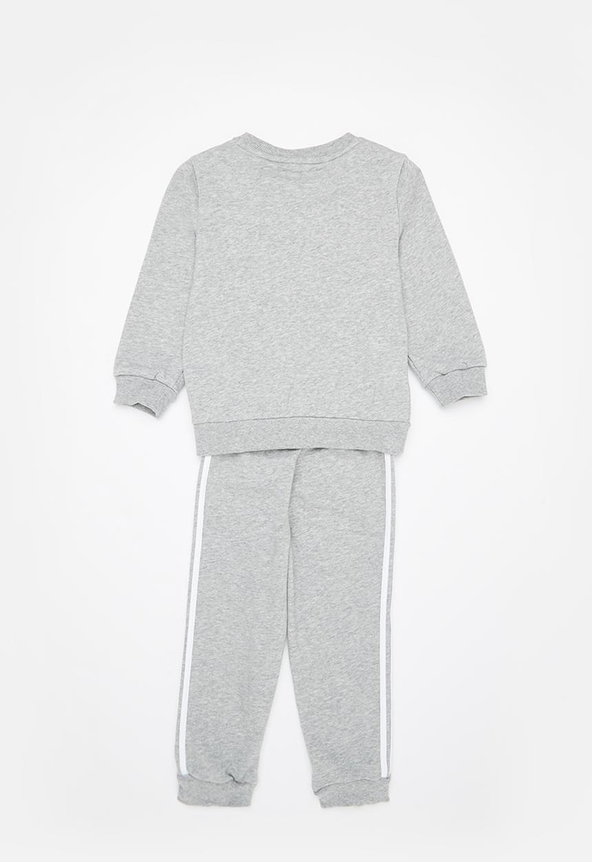 adidas Originals - I bos jog ft - medium grey heather & white