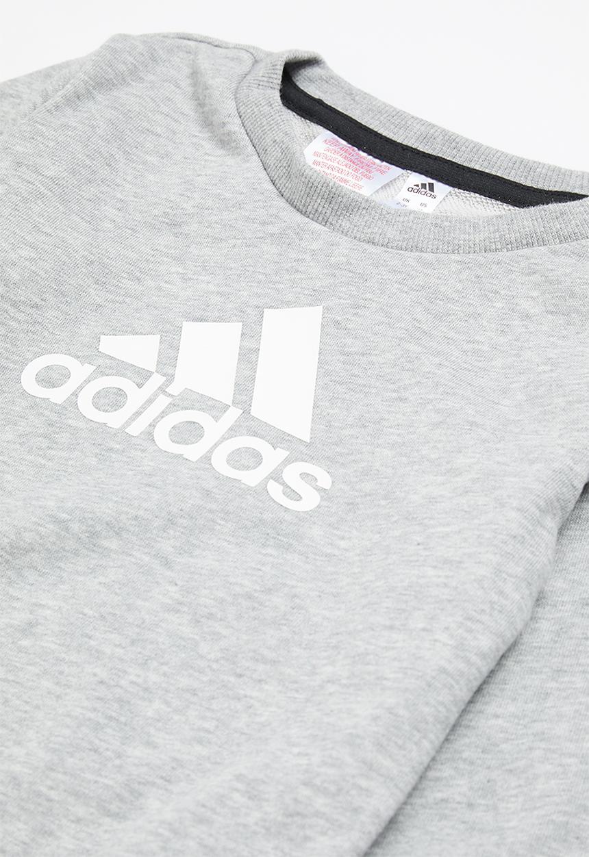 adidas Originals - I bos jog ft - medium grey heather & white