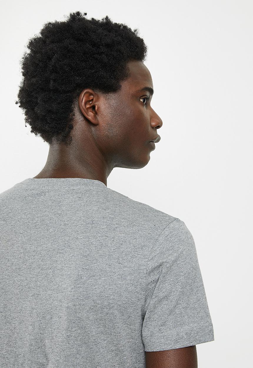 Calvin Klein - Core monogram slim tee - grey