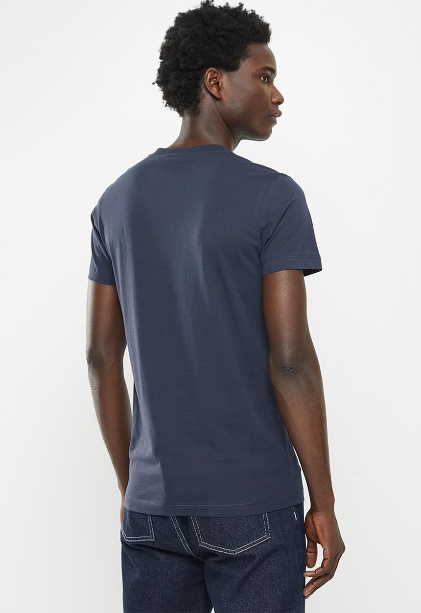 Calvin Klein - Core monogram slim tee - navy