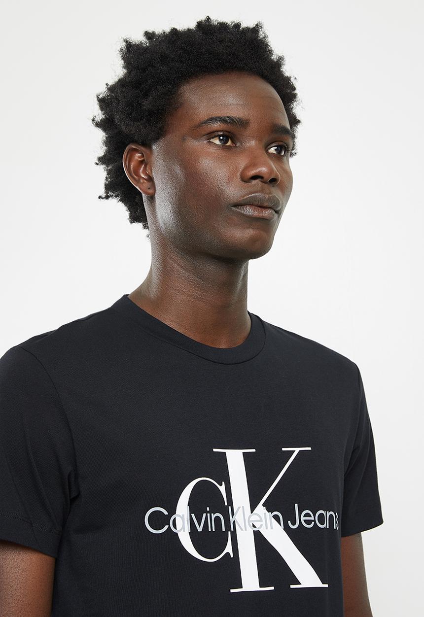 Calvin Klein - Core monogram slim tee - black