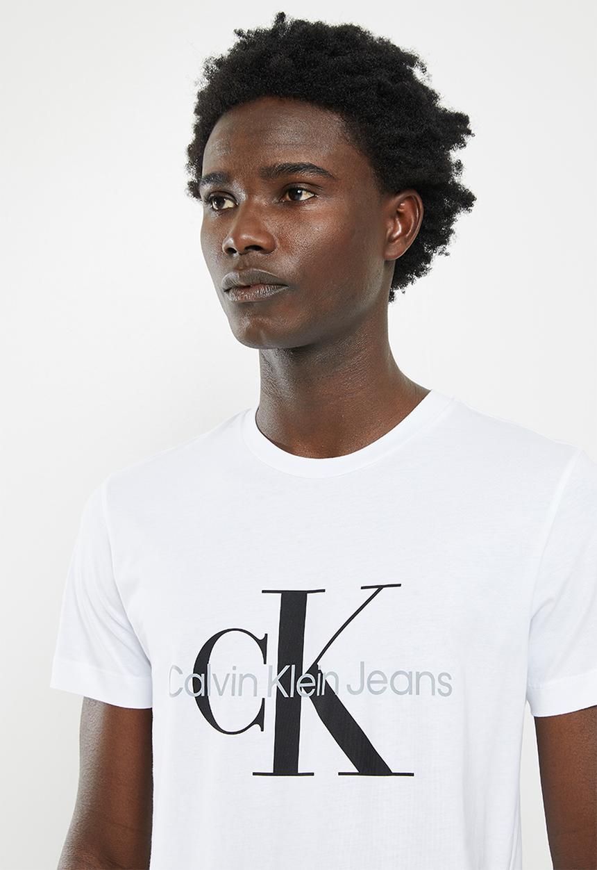 Calvin Klein - Core monogram slim tee - white