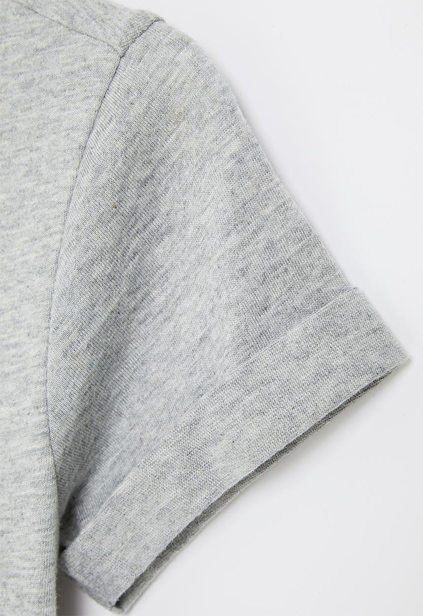 POLO - Girls jessica printed tee - grey