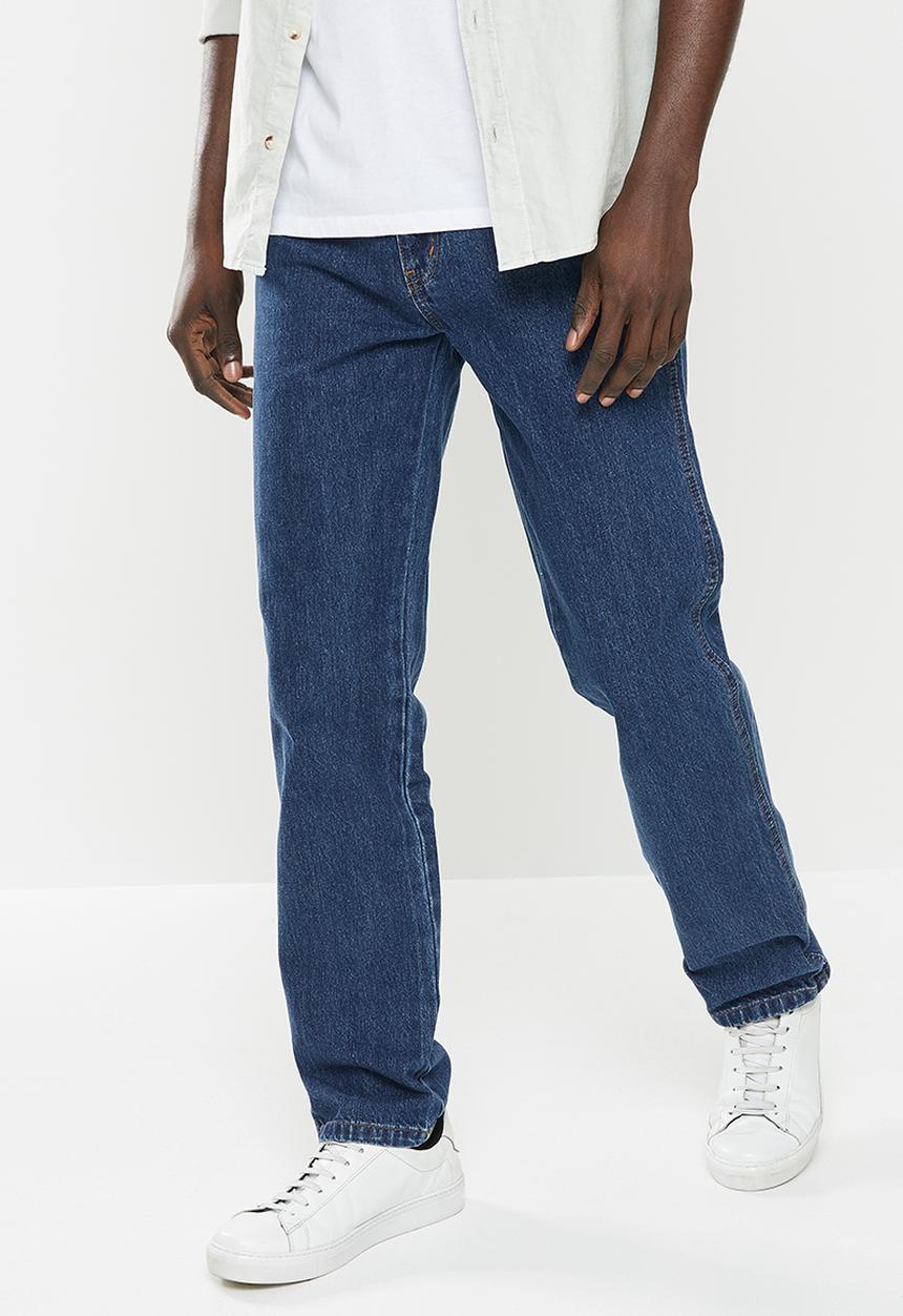 Wrangler - Texas regular straight leg jeans - stonewash