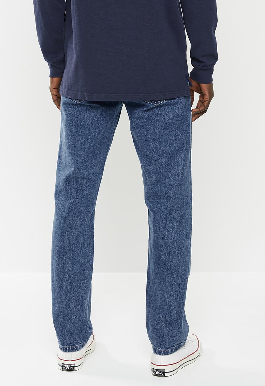 Wrangler - Texas regular straight leg jeans - double stonewash