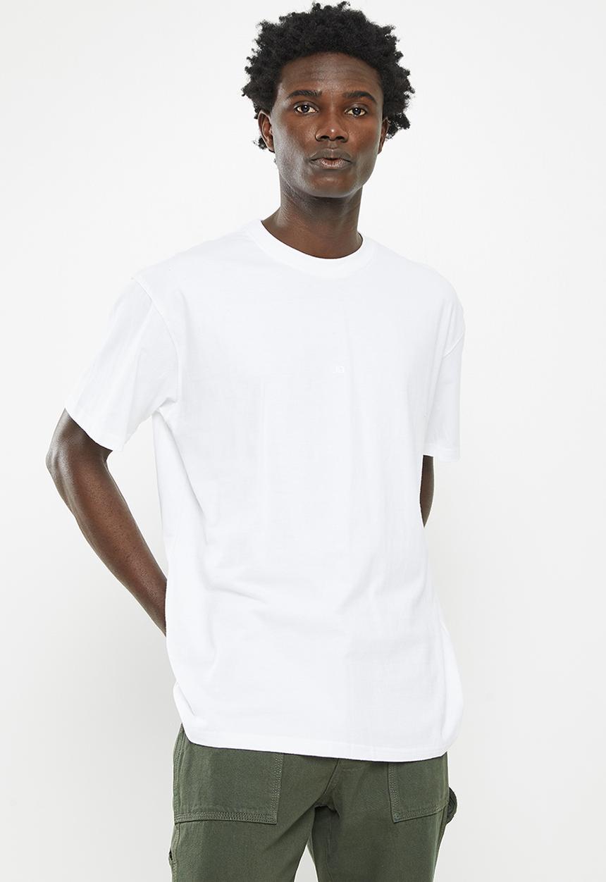 Jonathan D - Duke  crewneck T-shirt box fit - white