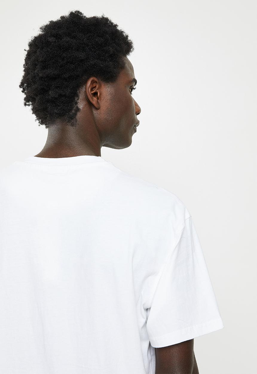 Jonathan D - Duke  crewneck T-shirt box fit - white