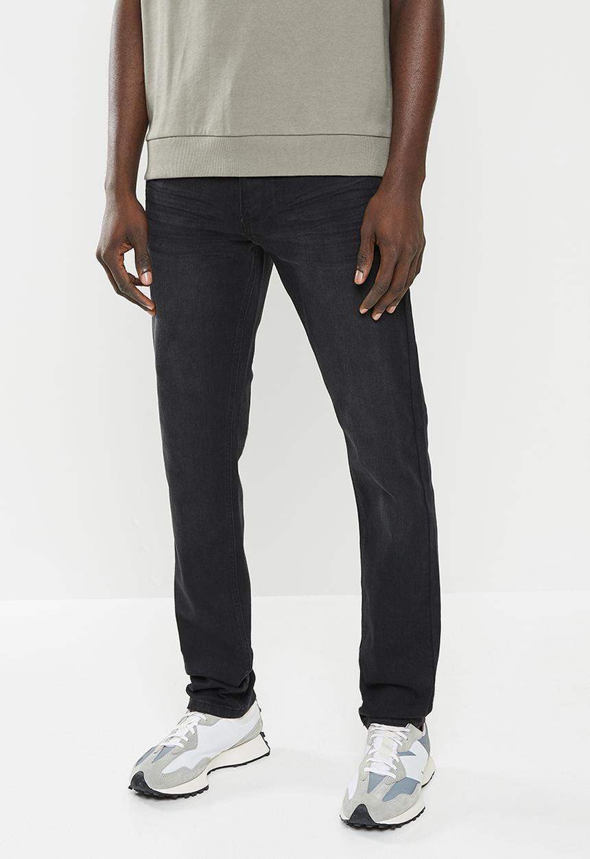 Jonathan D - Josh five pocket denim jeans slim fit - black