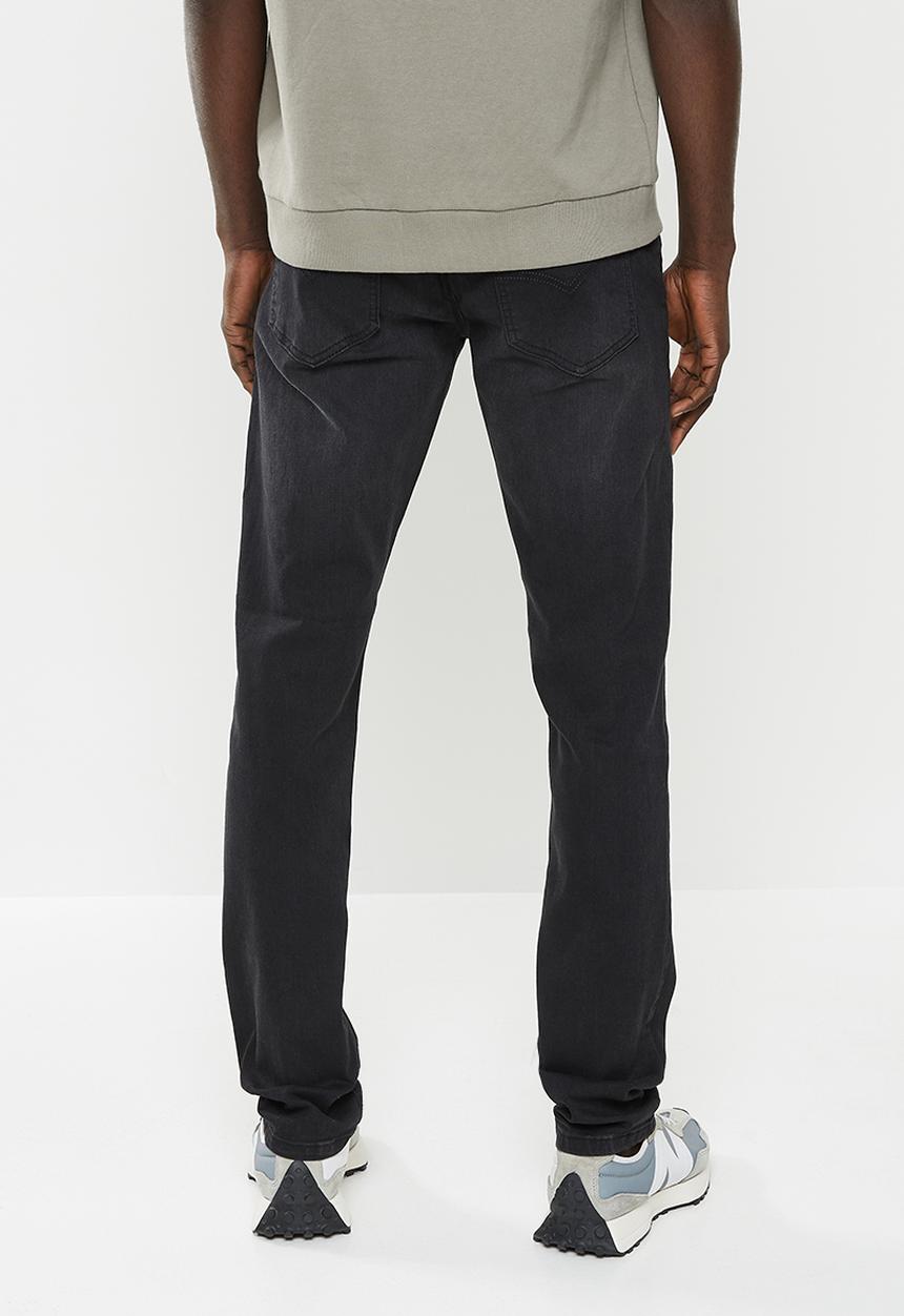Jonathan D - Josh five pocket denim jeans slim fit - black