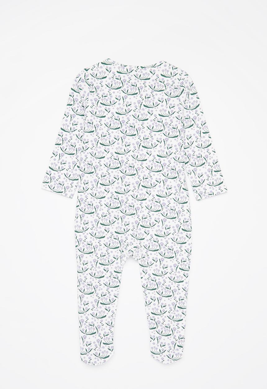 Cotton On - 2 Pack long sleeve zip romper - multi 