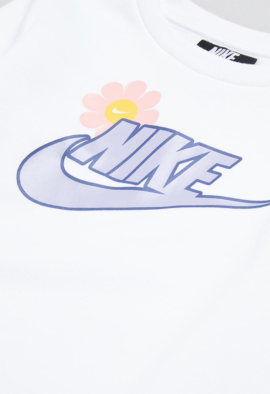 Nike - Nike girls flower child pant set - purple & white 