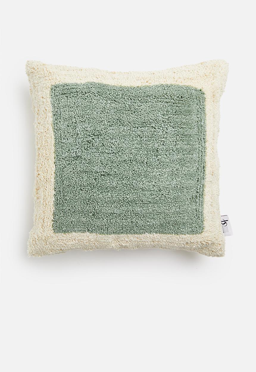 Sixth Floor - Maite cushion cover - grey & cream
