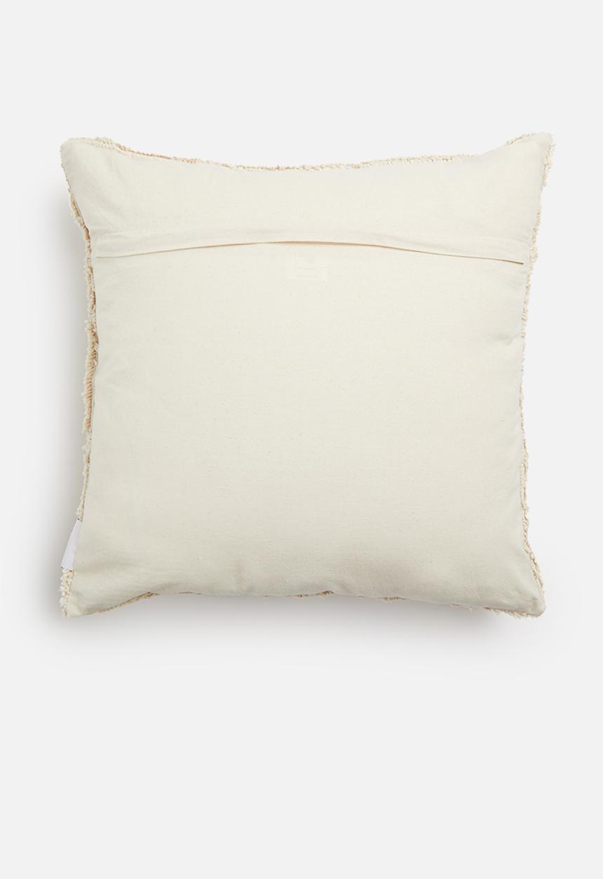 Sixth Floor - Maite cushion cover - grey & cream