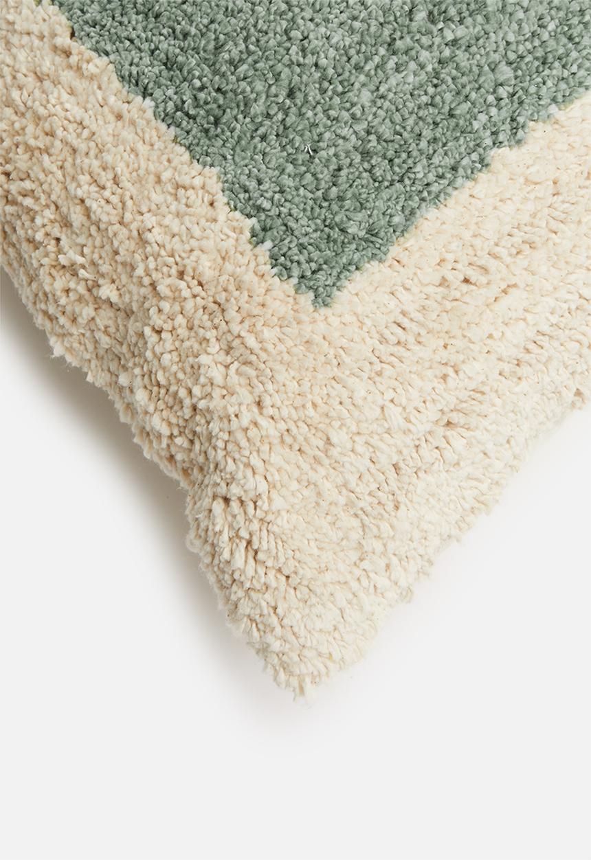 Sixth Floor - Maite cushion cover - grey & cream