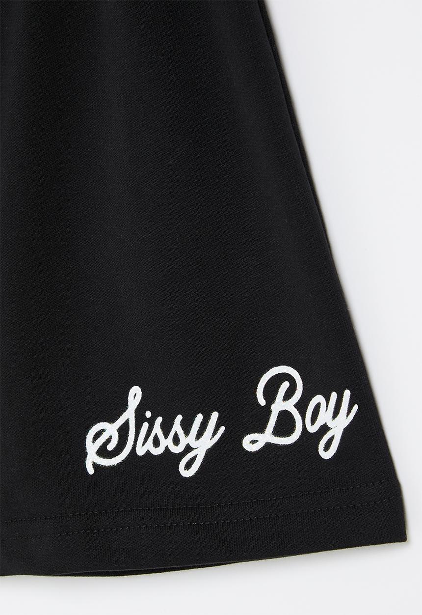 SISSY BOY - Shorts with elasticated shortsband - black