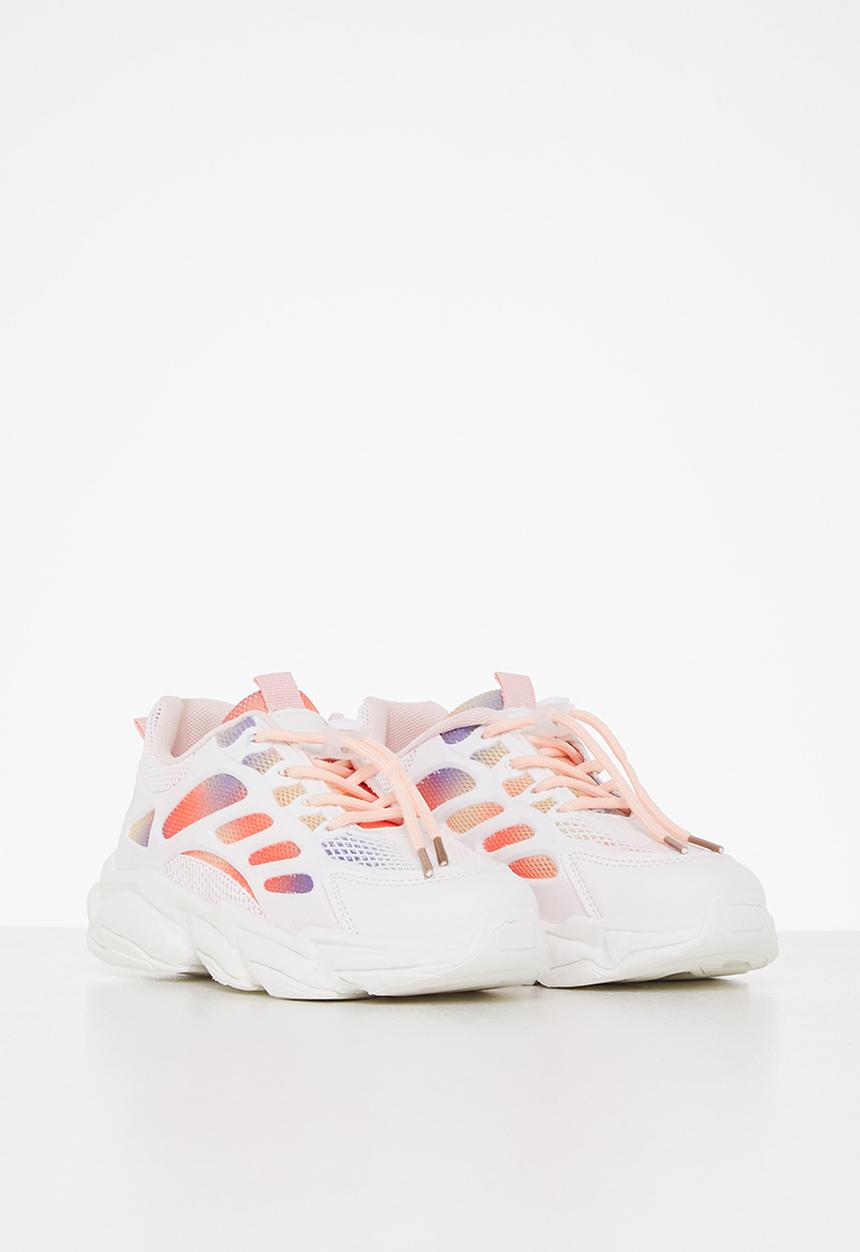 Pop Candy - Girls chunky sneaker - white & pink