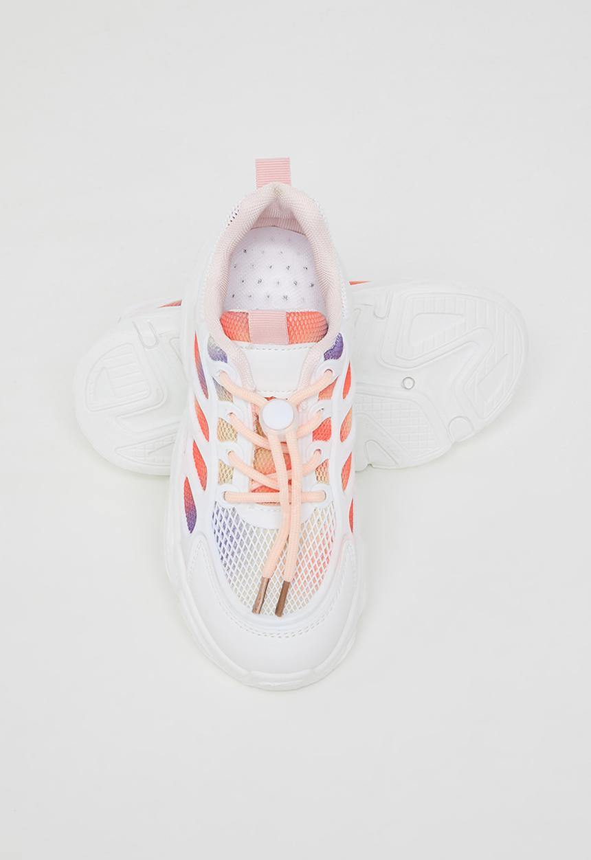 Pop Candy - Girls chunky sneaker - white & pink