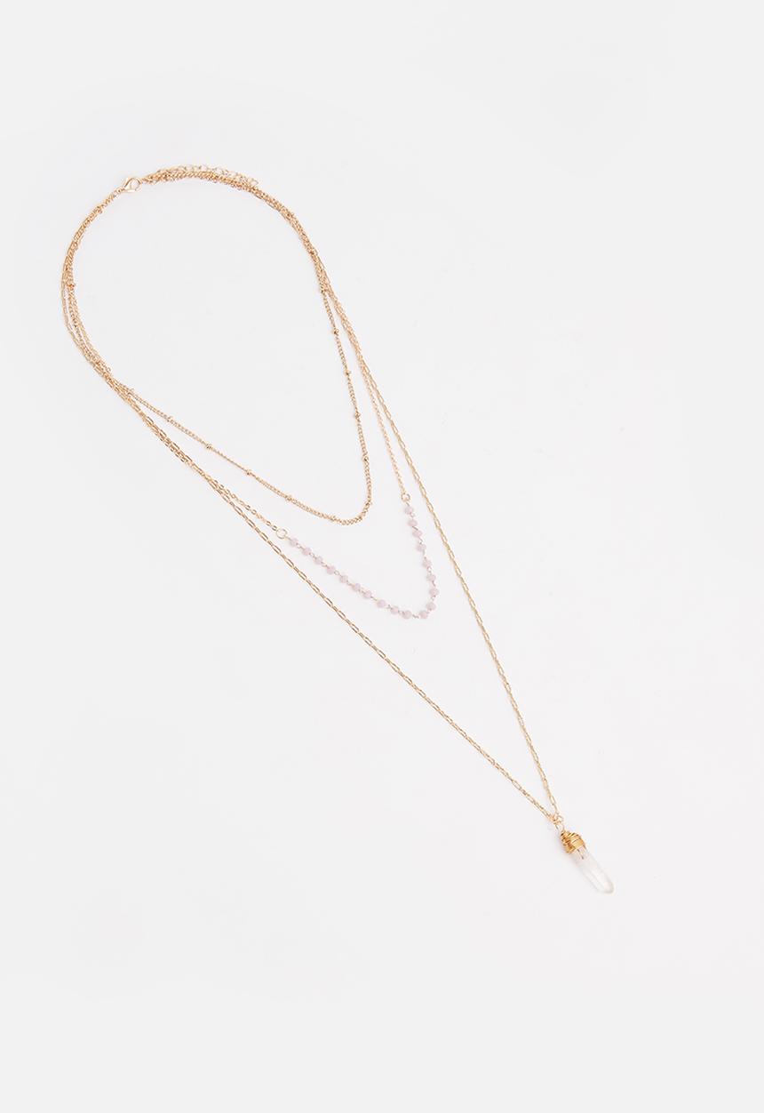 Superbalist - Halle multi-layered necklace - gold