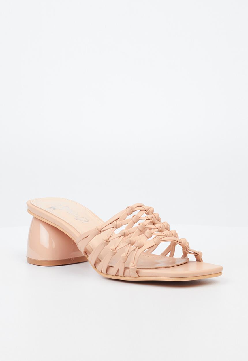 Butterfly Feet - Safia 1 mule block heel - neutral