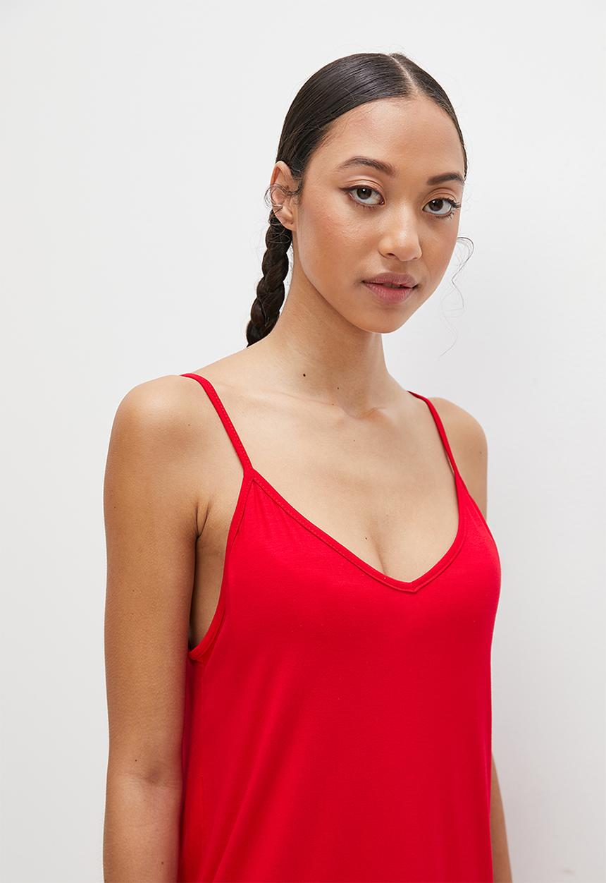 Superbalist - Knit night dress - red