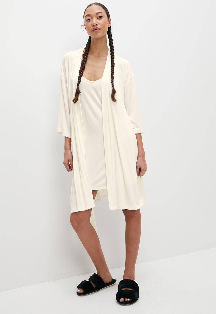 Superbalist - Knit night dress - ecru