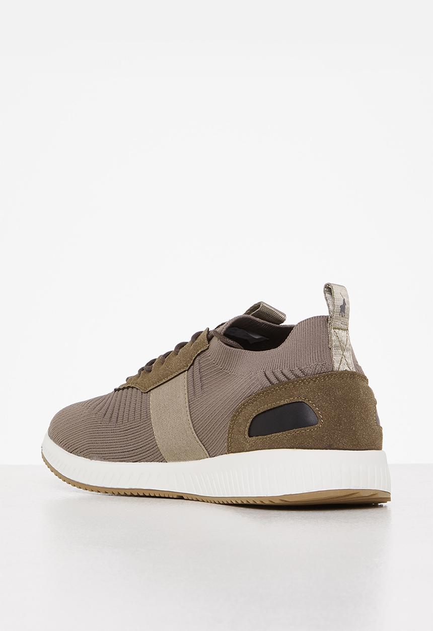 POLO - Polo side flash sneaker - brown