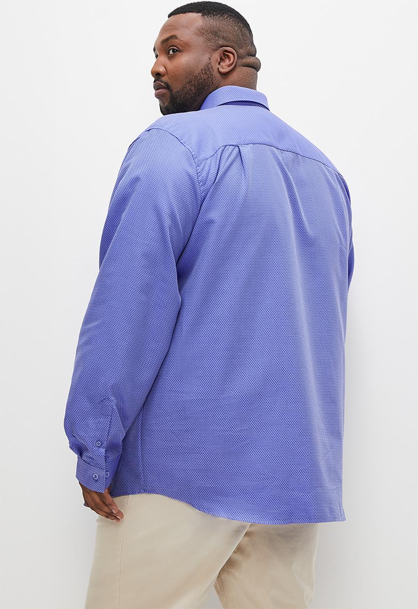 Superbalist - Plus aop shirt - blue