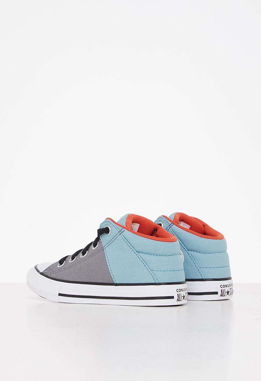 Converse - Chuck taylor all star axel varsity - mason/worn blue/mantra orange