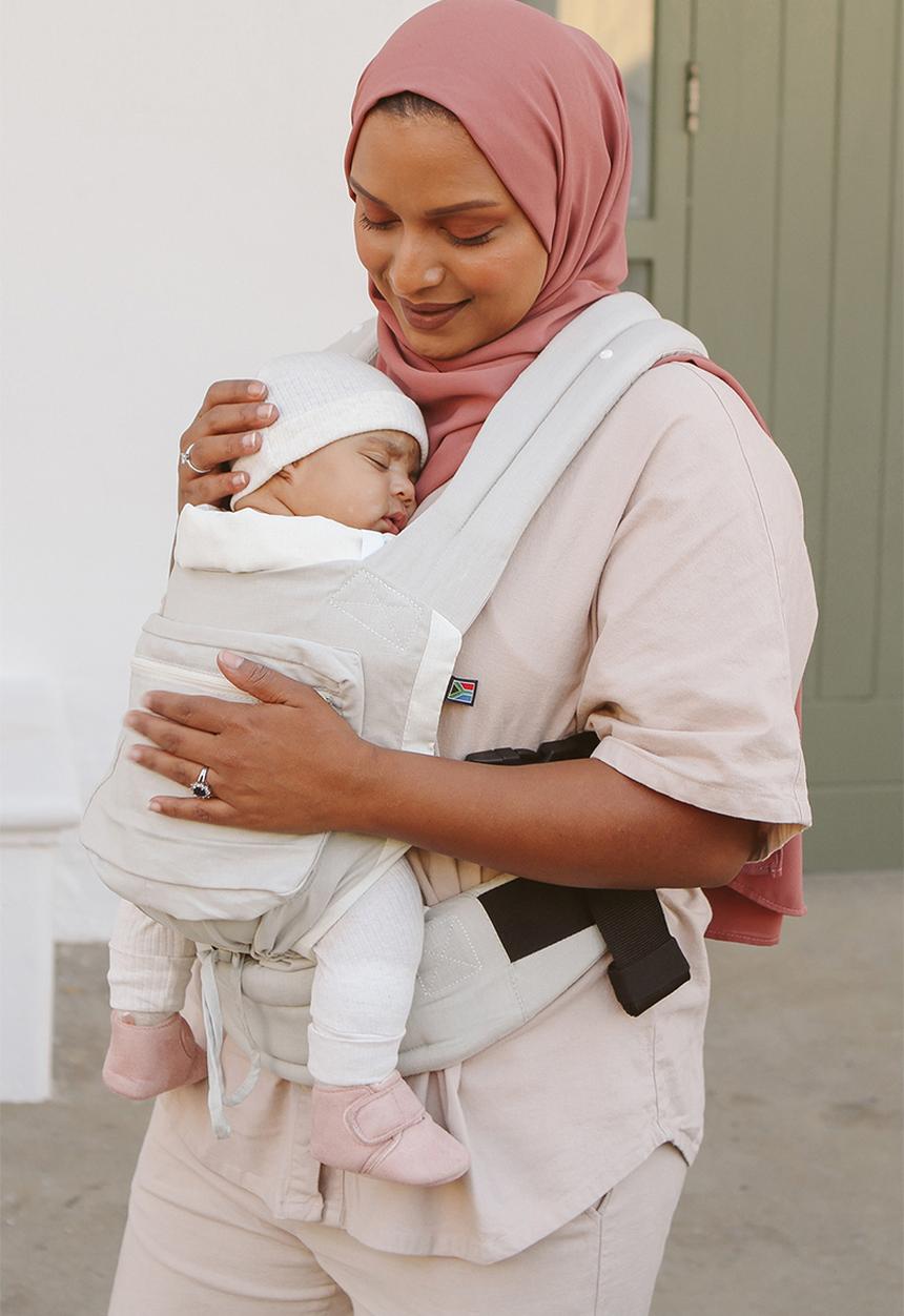 Ubuntu Baba - Stage 1 baby carrier - sage
