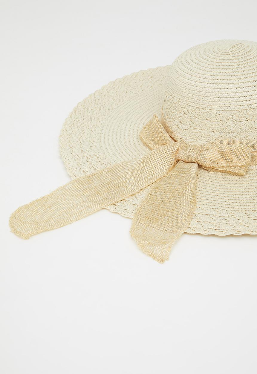 edit - Floppy sun hat - natural