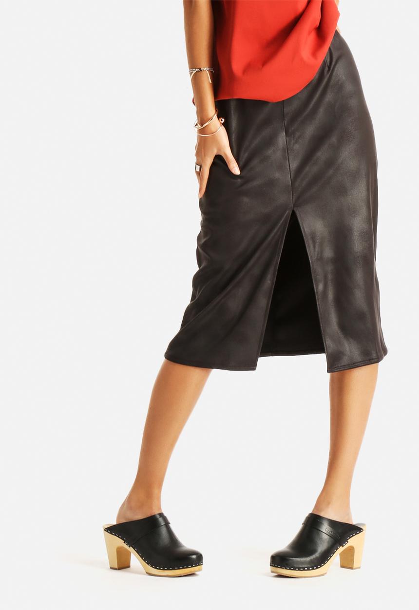 Glamorous - Suede Pencil Skirt