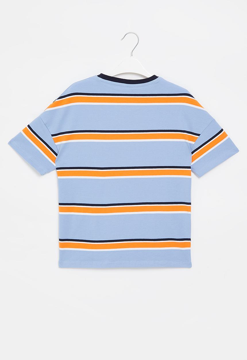 Rebel Republic - Boys stripe tee - multi