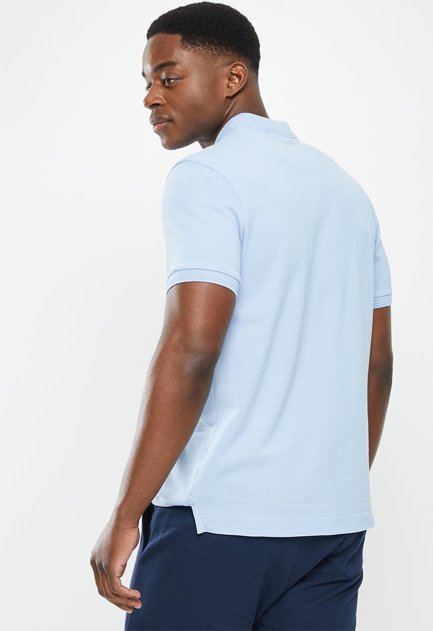 Original Penguin - Felt short sleeve polo - cerulean blue