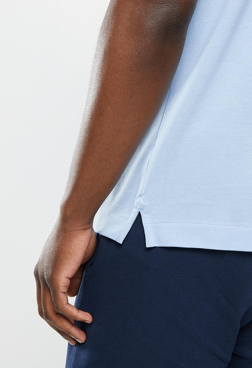 Original Penguin - Felt short sleeve polo - cerulean blue