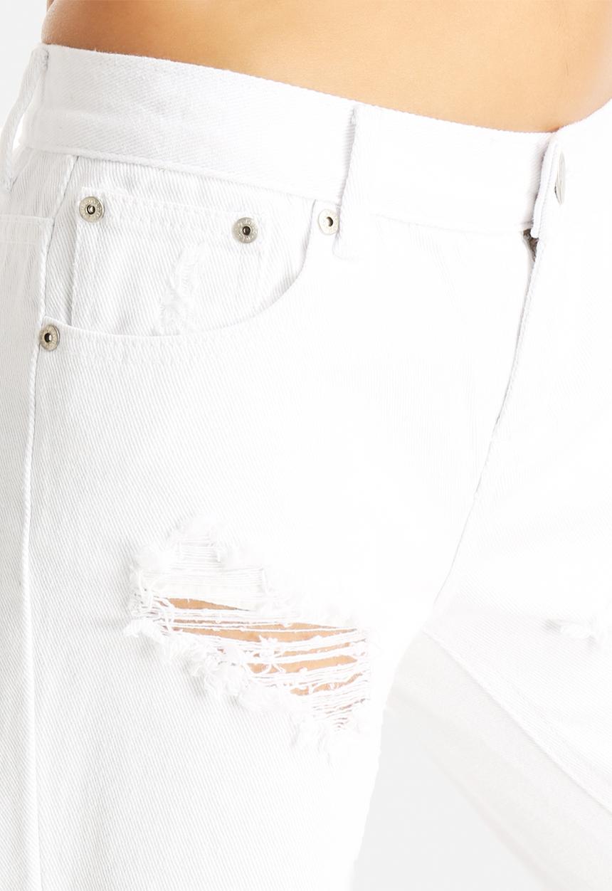 Glamorous - Slashed Boyfriend Jeans 