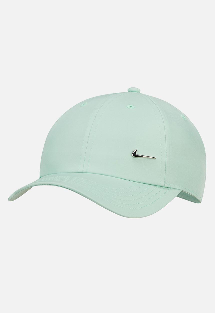 Nike - Y nk h86 cap metal swoosh - enamel green & metallic silver